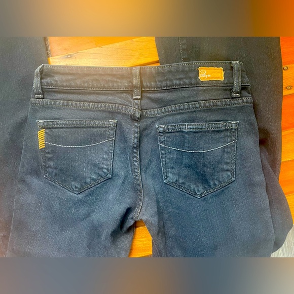 Paige Premium Denim “Laurel Canyon” Bootcut Low Rise Jeans - Picture 3 of 7